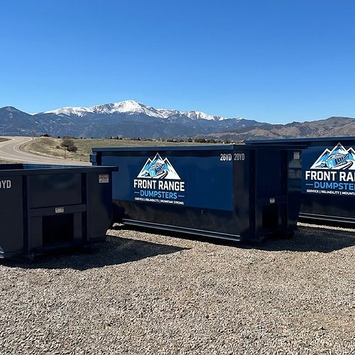 Fill the dumpster at your own pace